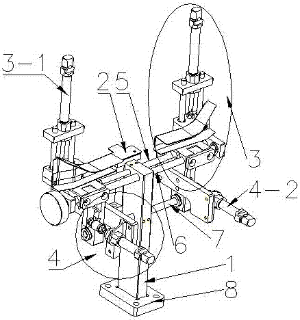 Bag opening device for sock packing machine