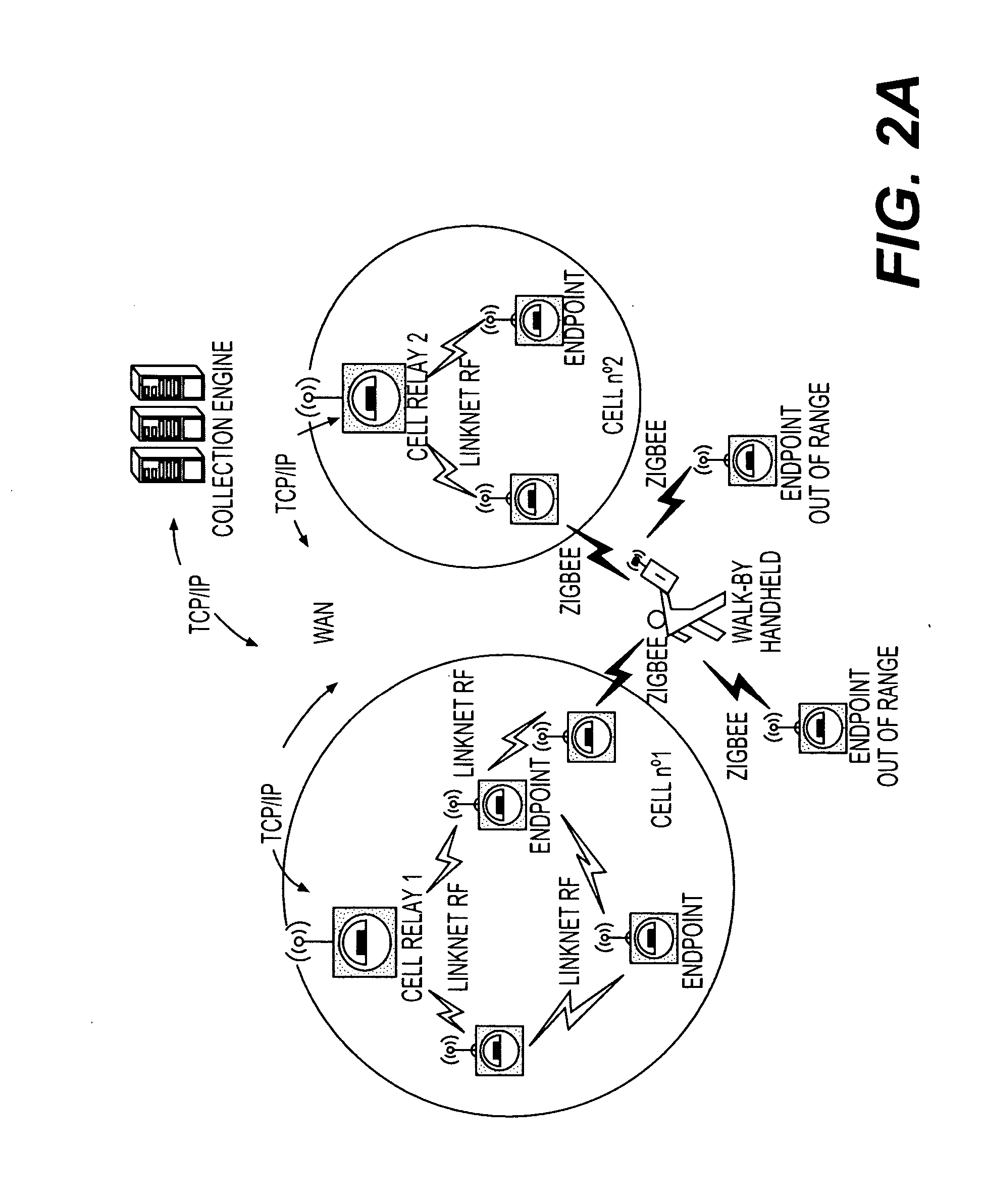 Crystal drift compensation in a mesh network