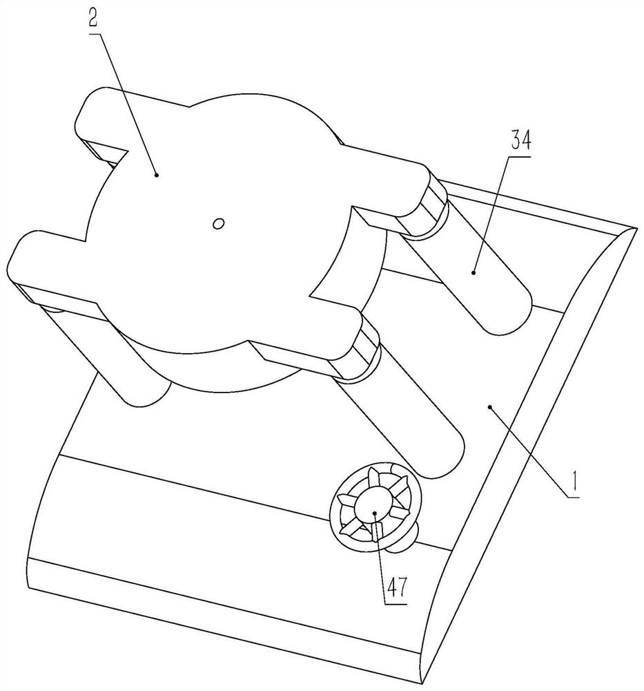 Treatment auxiliary device for traditional Chinese medicine gastroenterology department