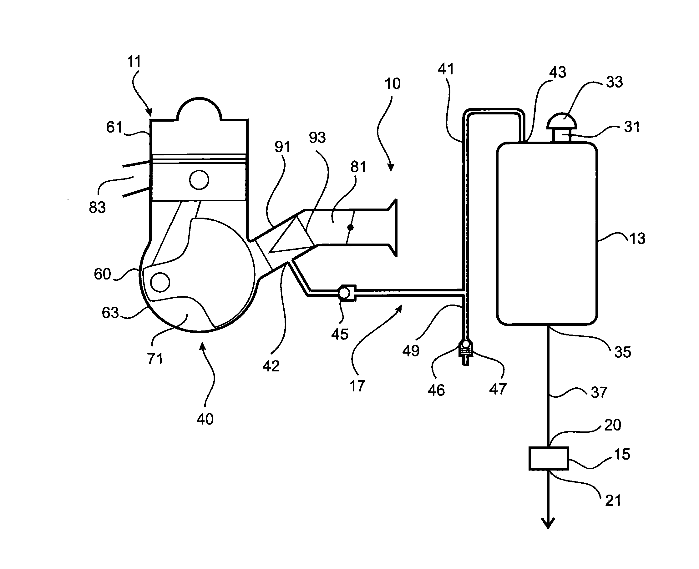 Engine lubrication system