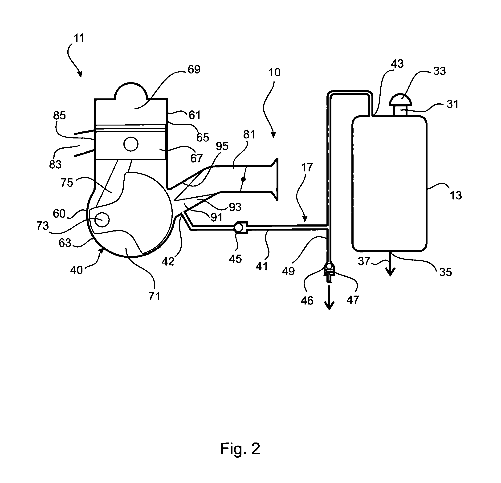 Engine lubrication system