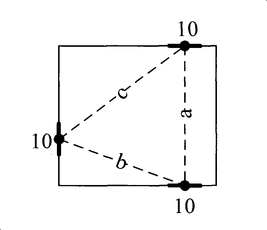 Communication path building method based on city underground structures