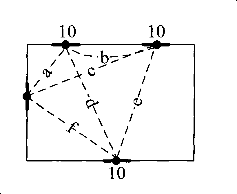 Communication path building method based on city underground structures