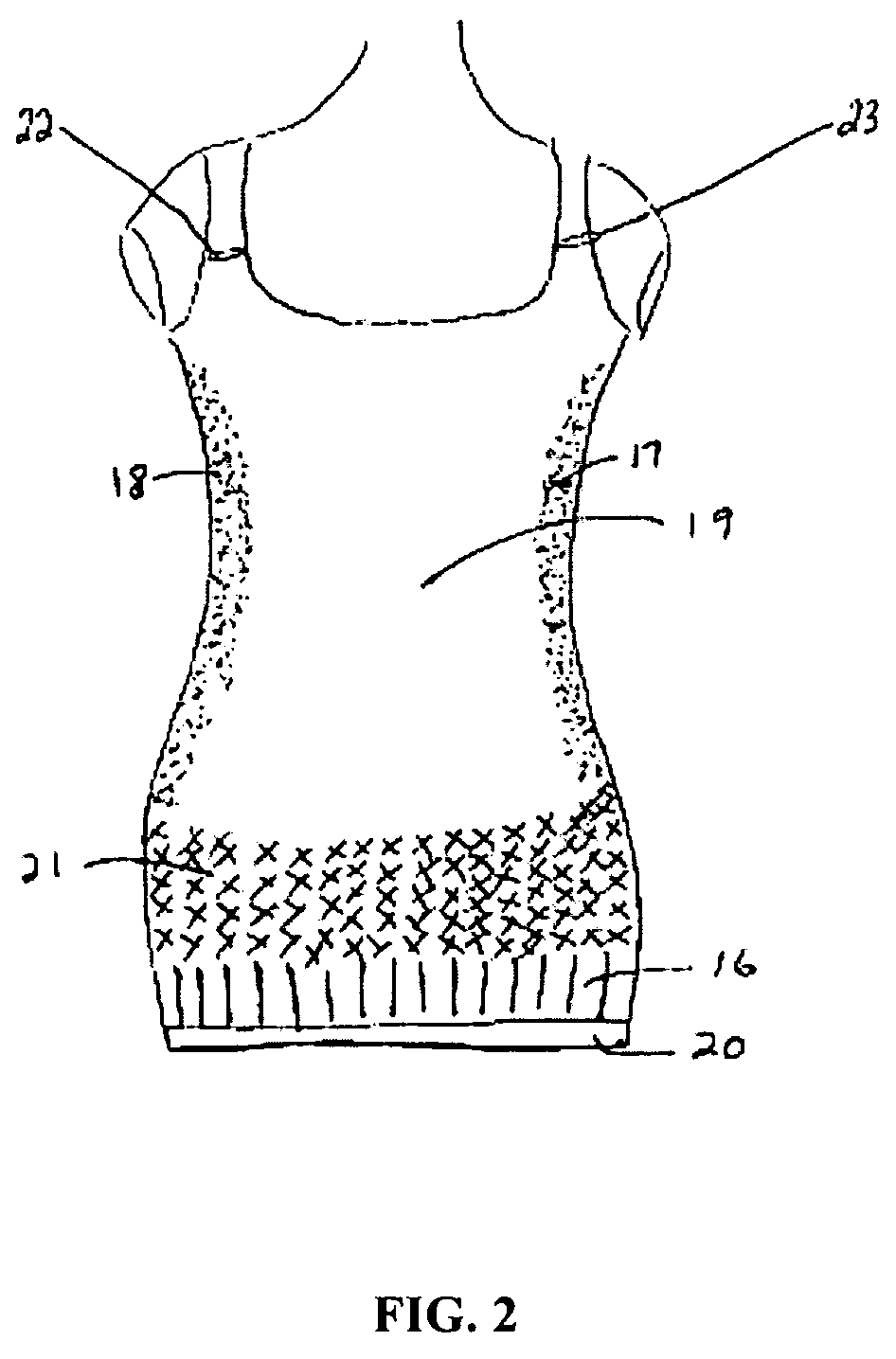 Full torso maternity garment