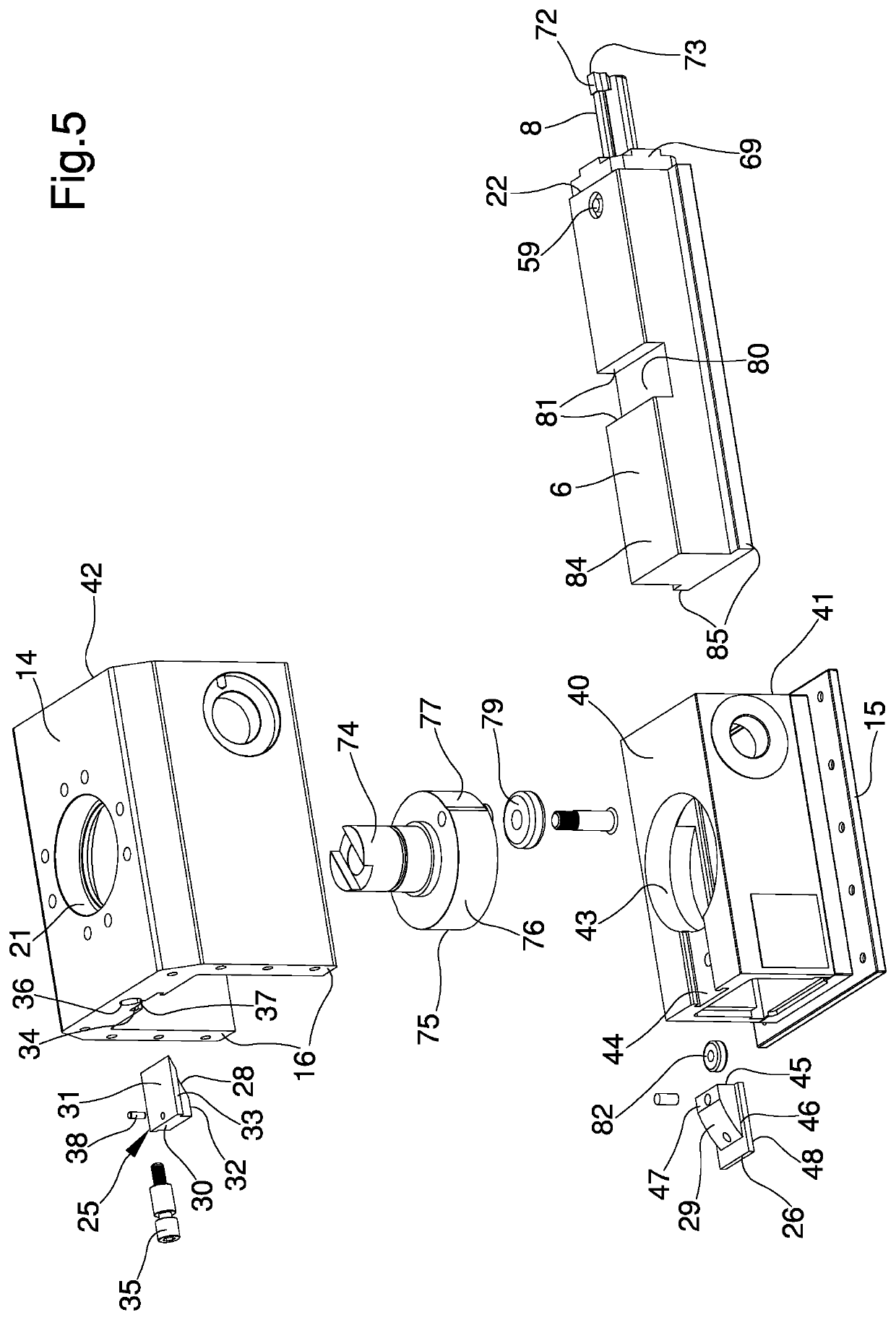 Tool holder device for broaching and slotting