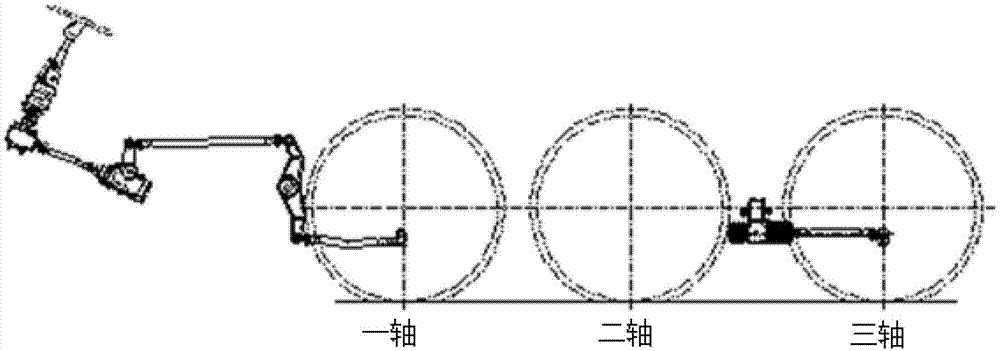 Angle driver and steering control mechanism