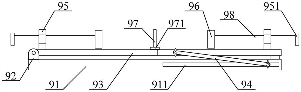 Polishing and grinding device with intelligent positioning function for machining