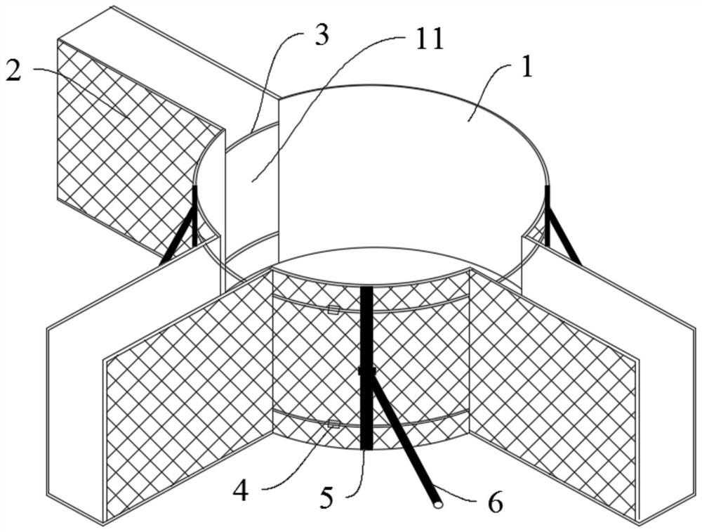 Formwork Erection Method and Formwork Structure of Column Beam and Frame Beam Joint