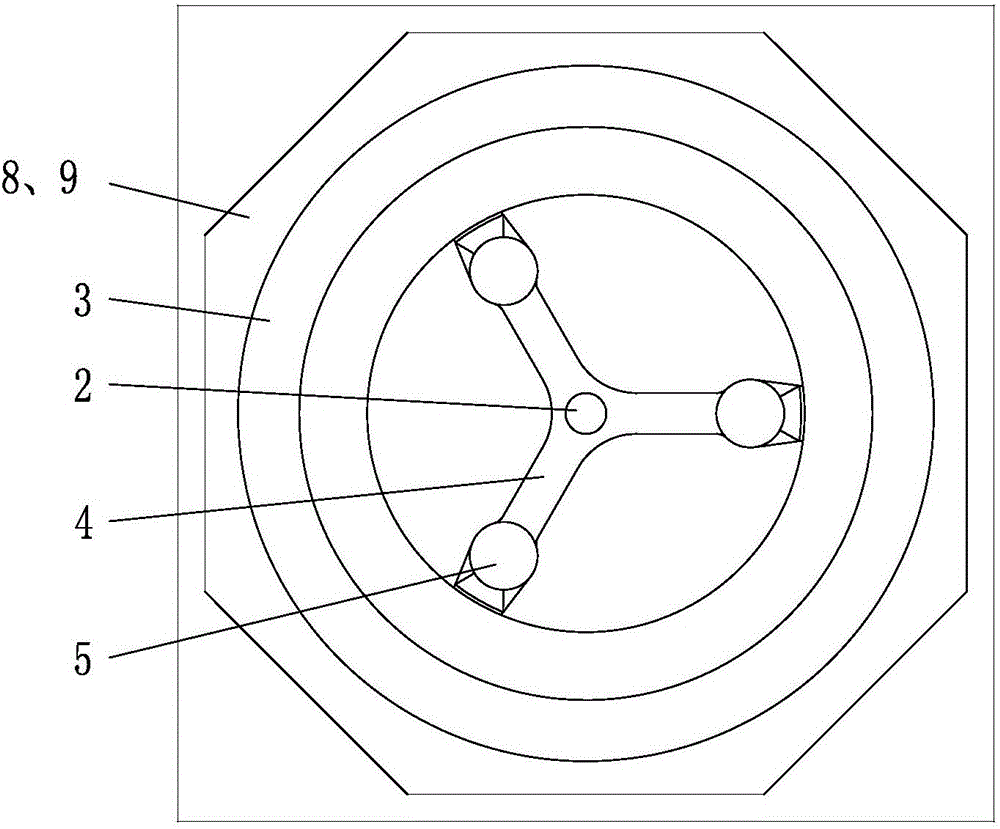 Method for casting annular thin-wall castings by means of feeding stack box of gating system