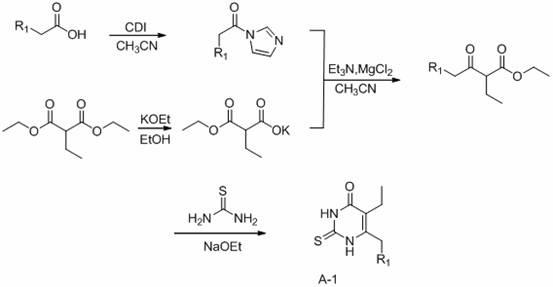 2-(4-alkylformyloxyphenylcarbonylmethylthio)pyrimidine compounds and application thereof