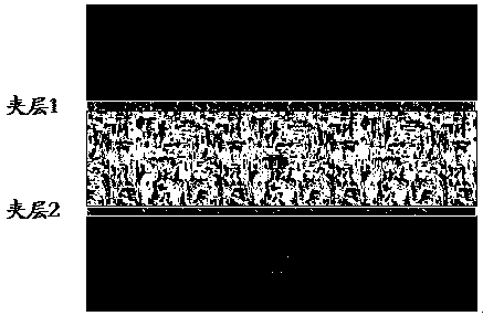 Sandwich type multilayer composite material thermal performance numerical analysis method