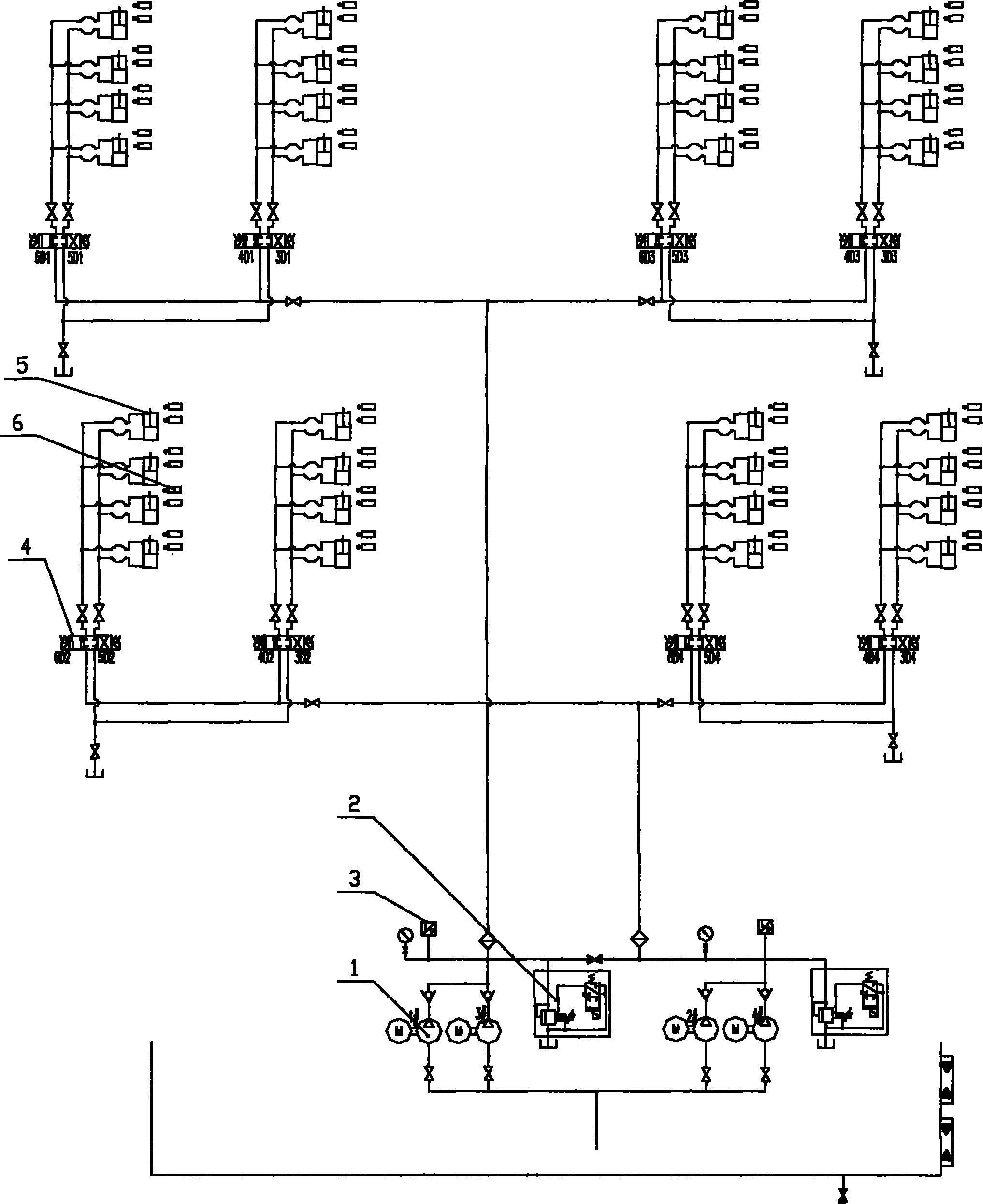 Lifting pull-plug pin system of self-installed production platform