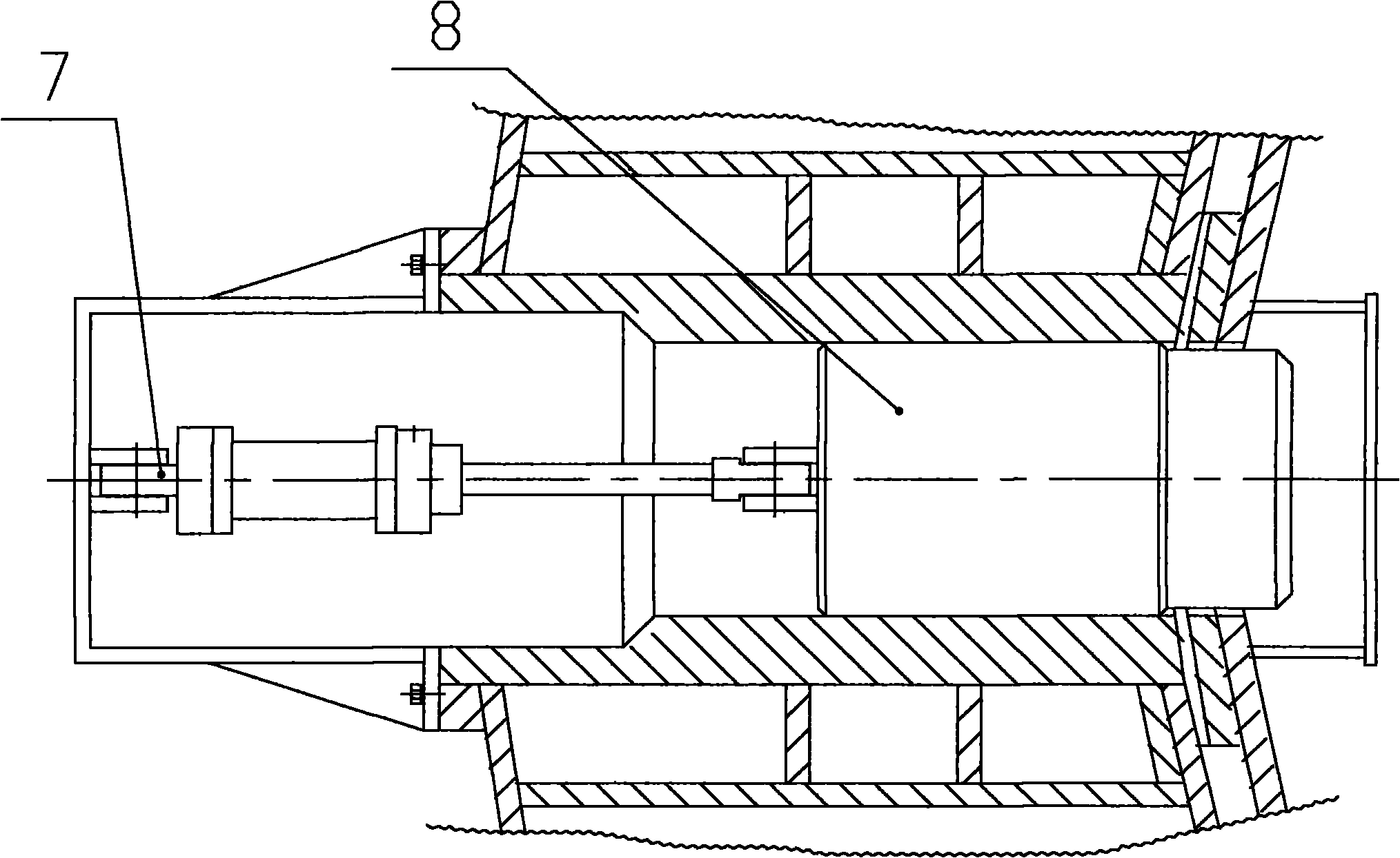 Lifting pull-plug pin system of self-installed production platform