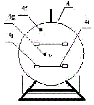 Acoustic emission detection device and method for detecting bottom of storage tank in confined space