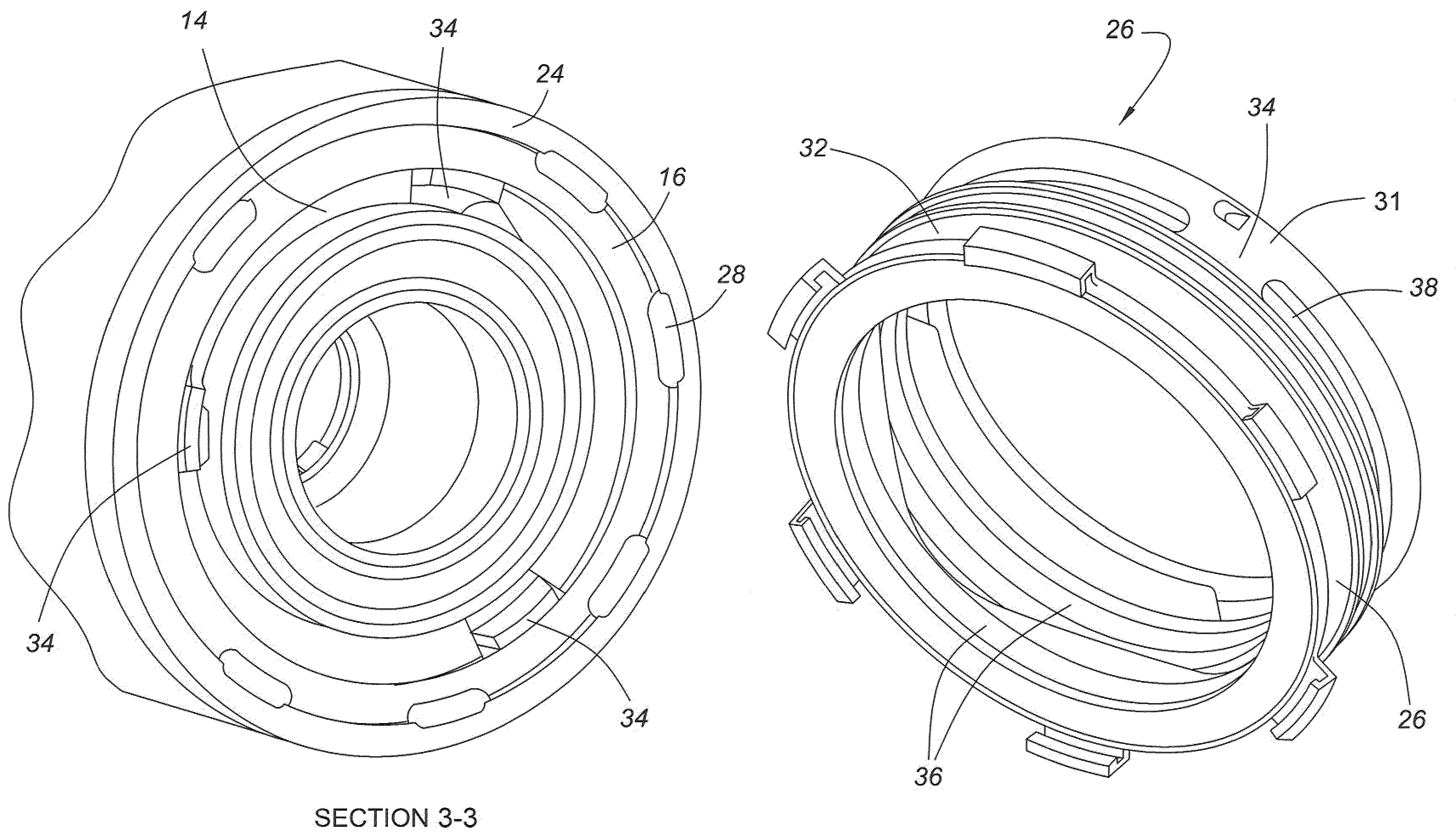 Oil scavenge system for gas turbine engine bearing cavity