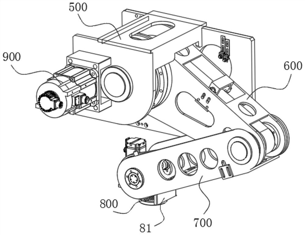 Loading mechanical arm for automatic loading equipment