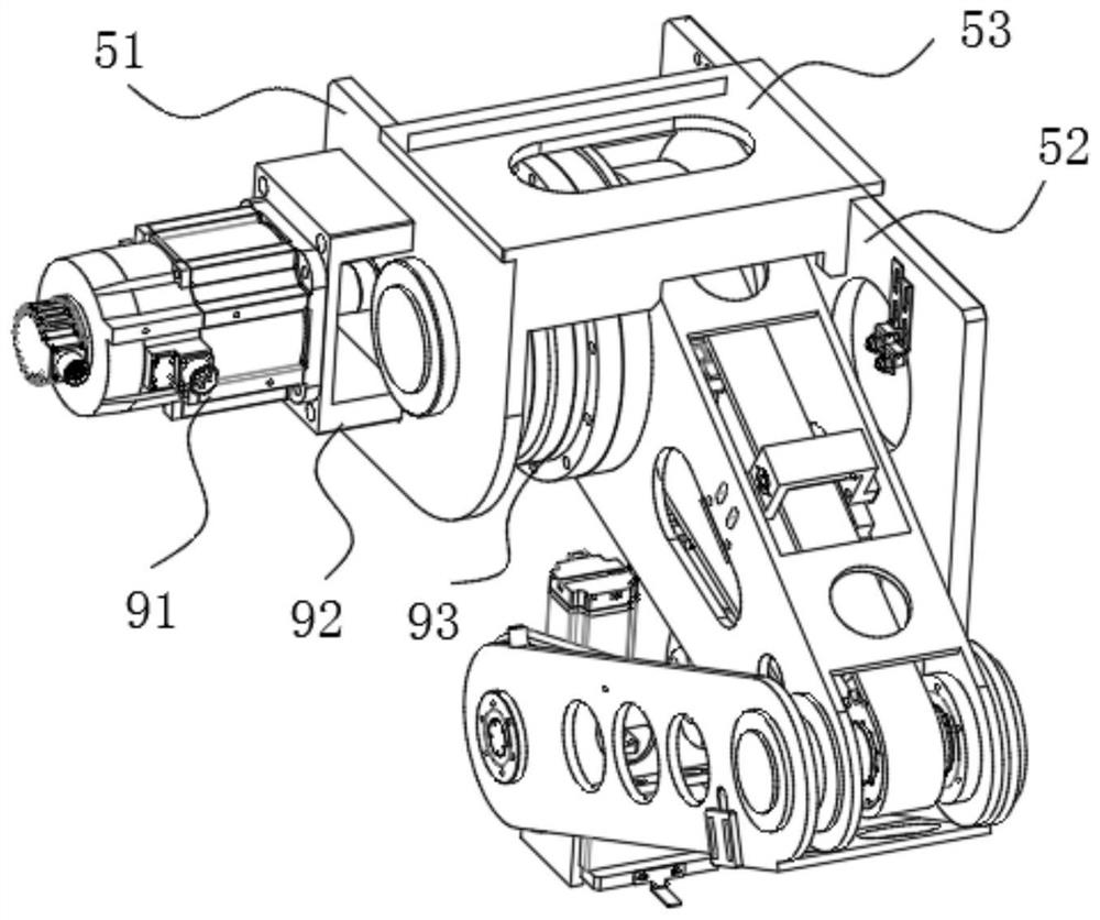 Loading mechanical arm for automatic loading equipment