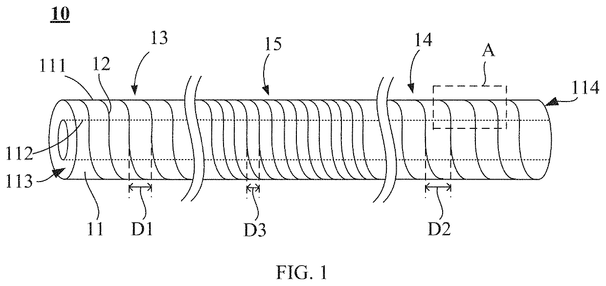 Tube structure