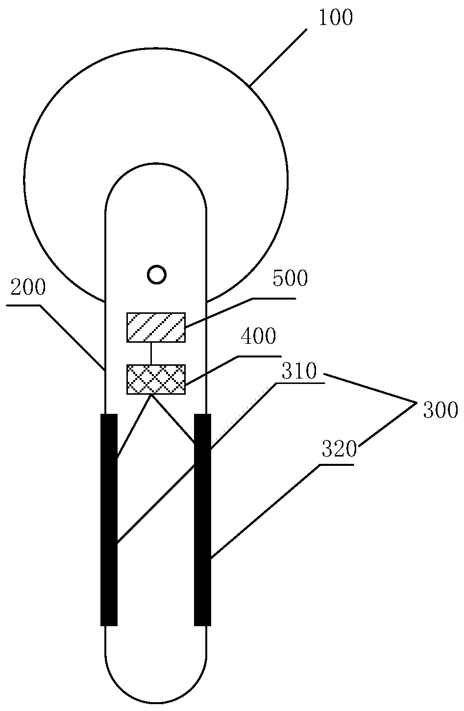 TWS earphone and touch control method