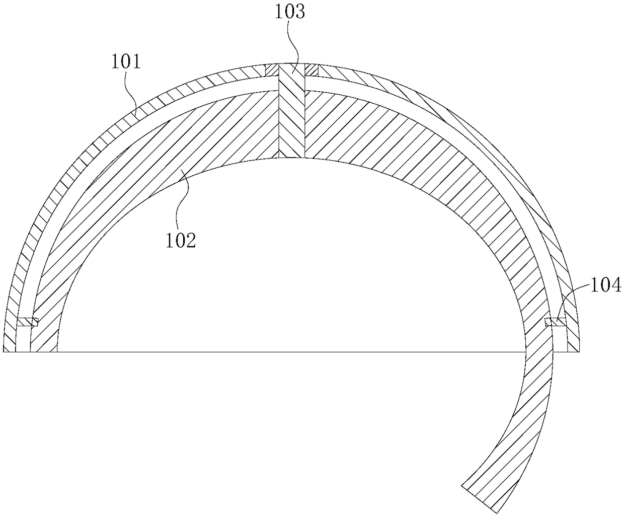 Rotary-type bulletproof helmet and bulletproof suit