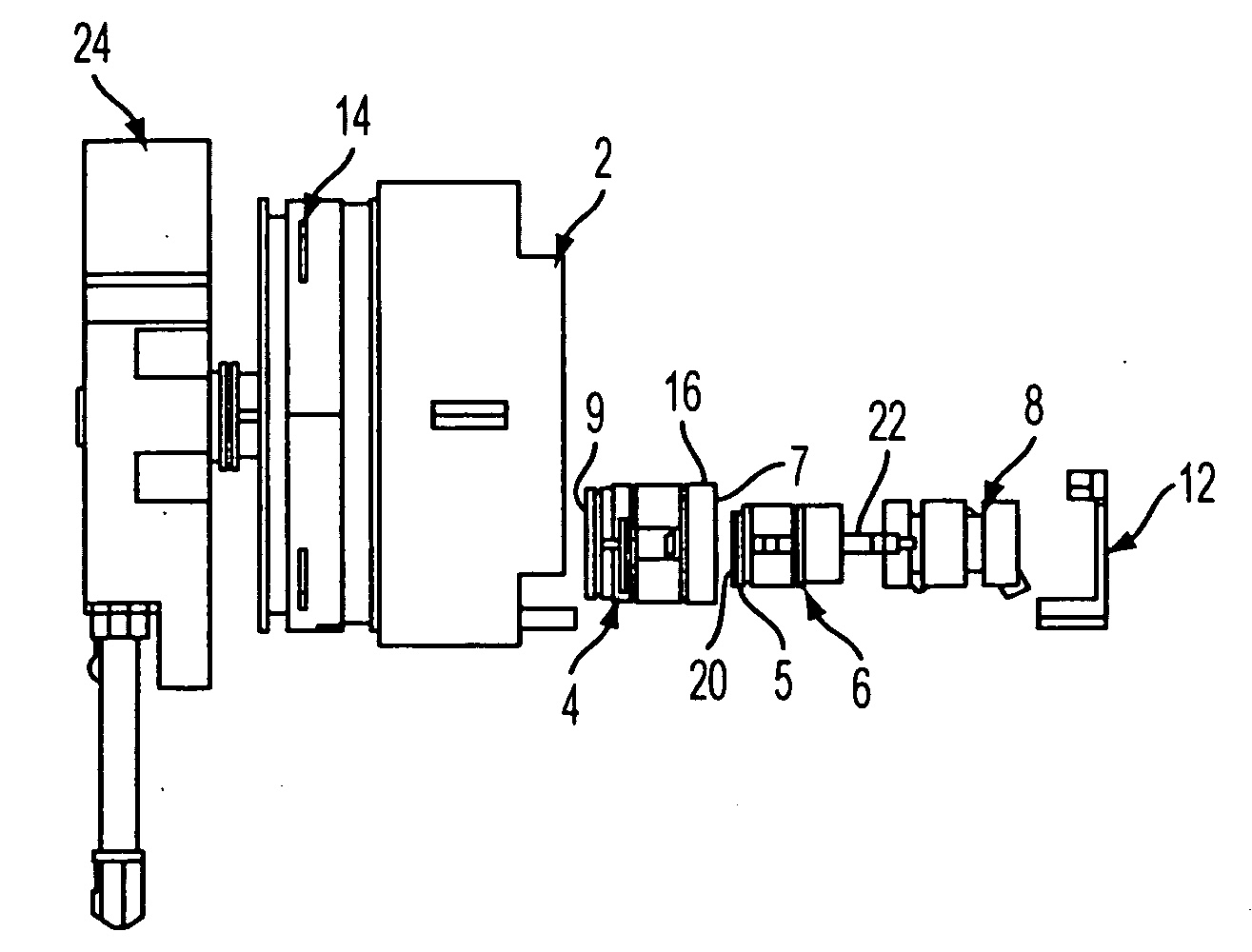 Solid target system for the handling of a Cu-64 target