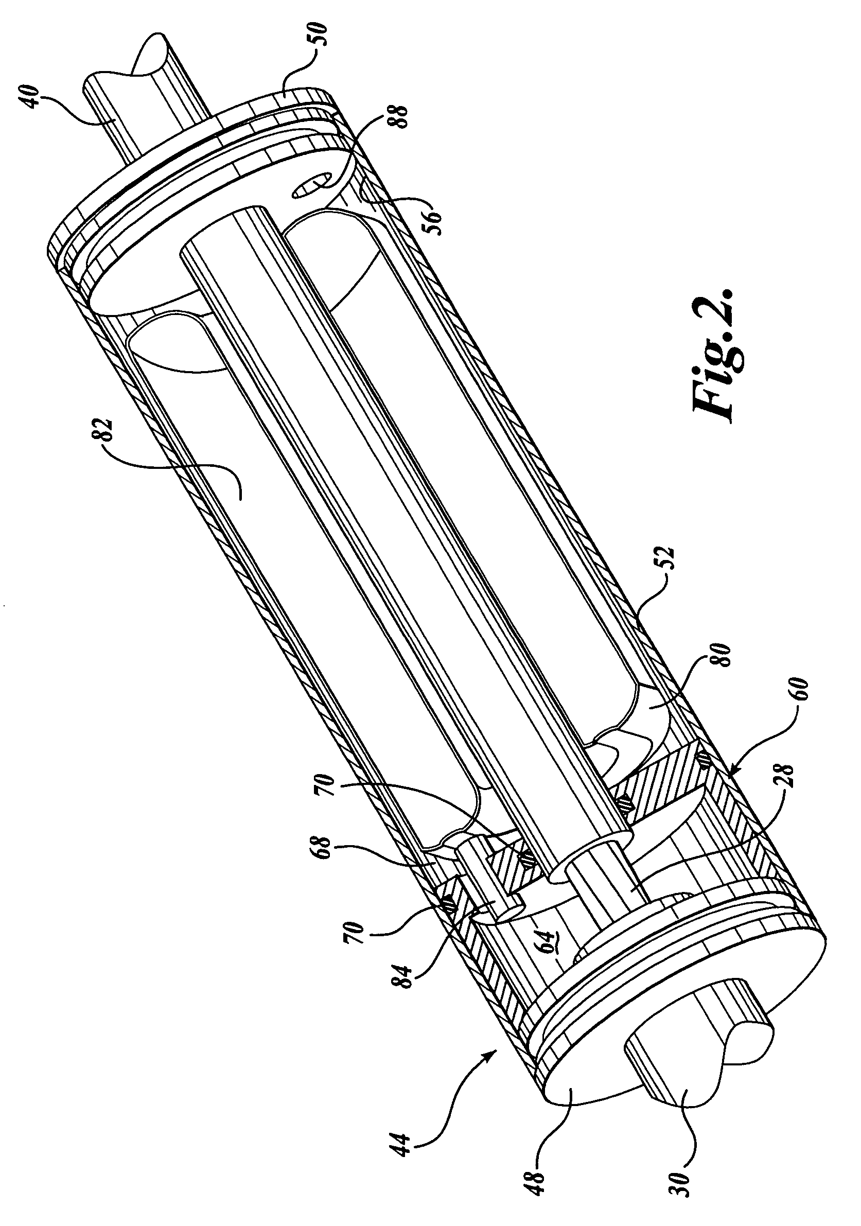 Cable connectors with internal fluid reservoirs