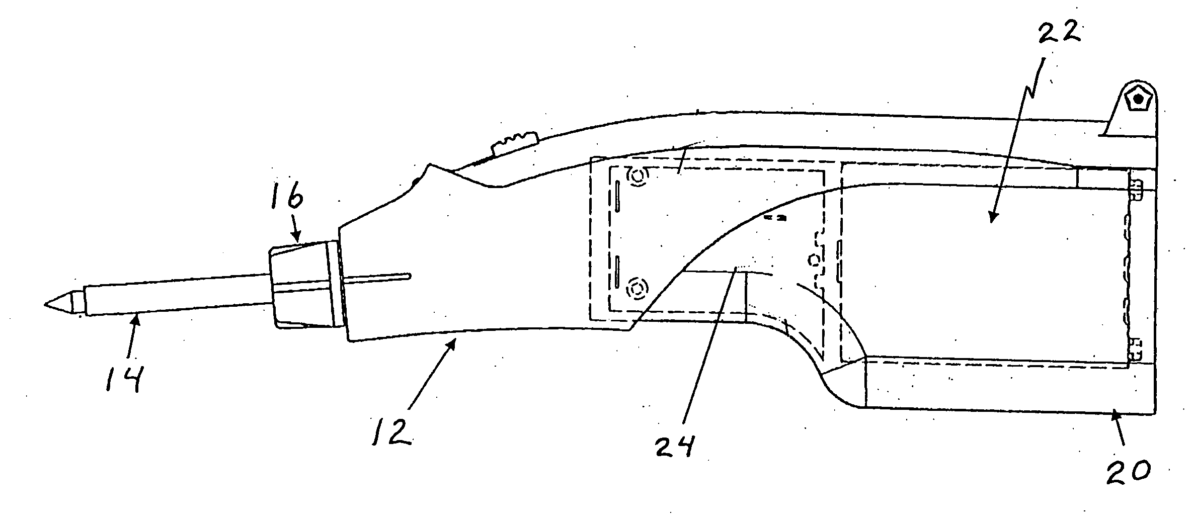 Control system for battery powered heating device