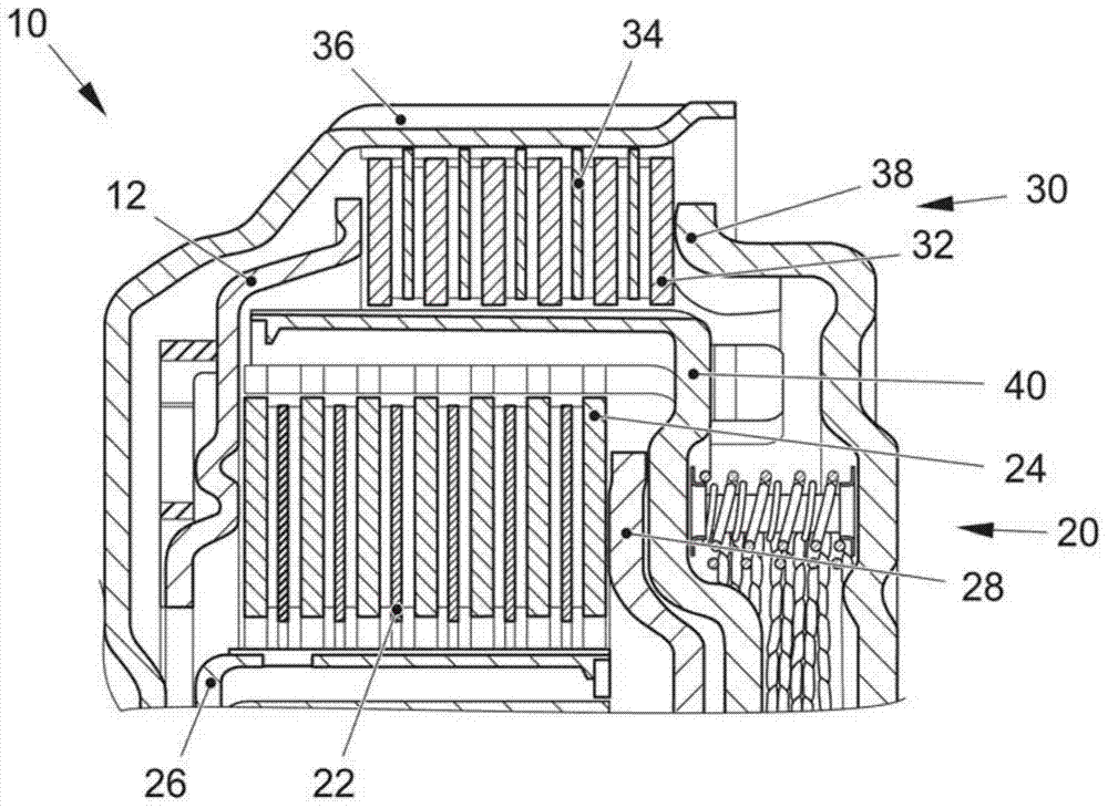 Friction lining carrier, dual clutch arrangement and method for manufacturing friction lining