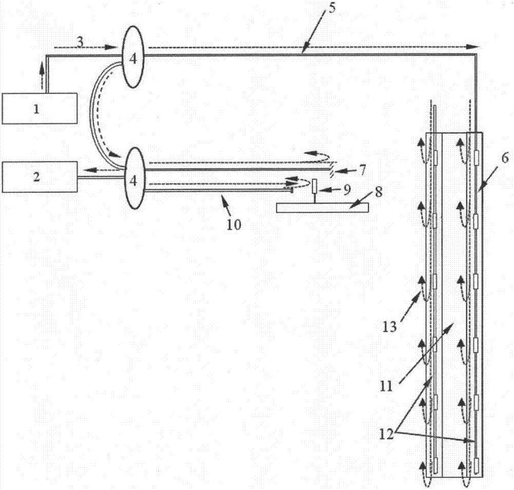 System and method for detecting pile body integrity based on low-coherence interferometry