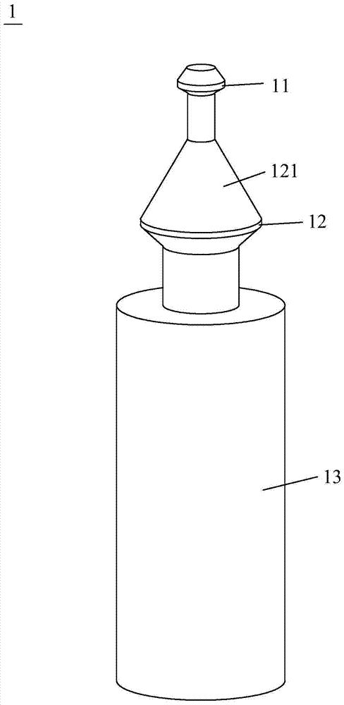 Control rod drive mechanism and its connection with control rods