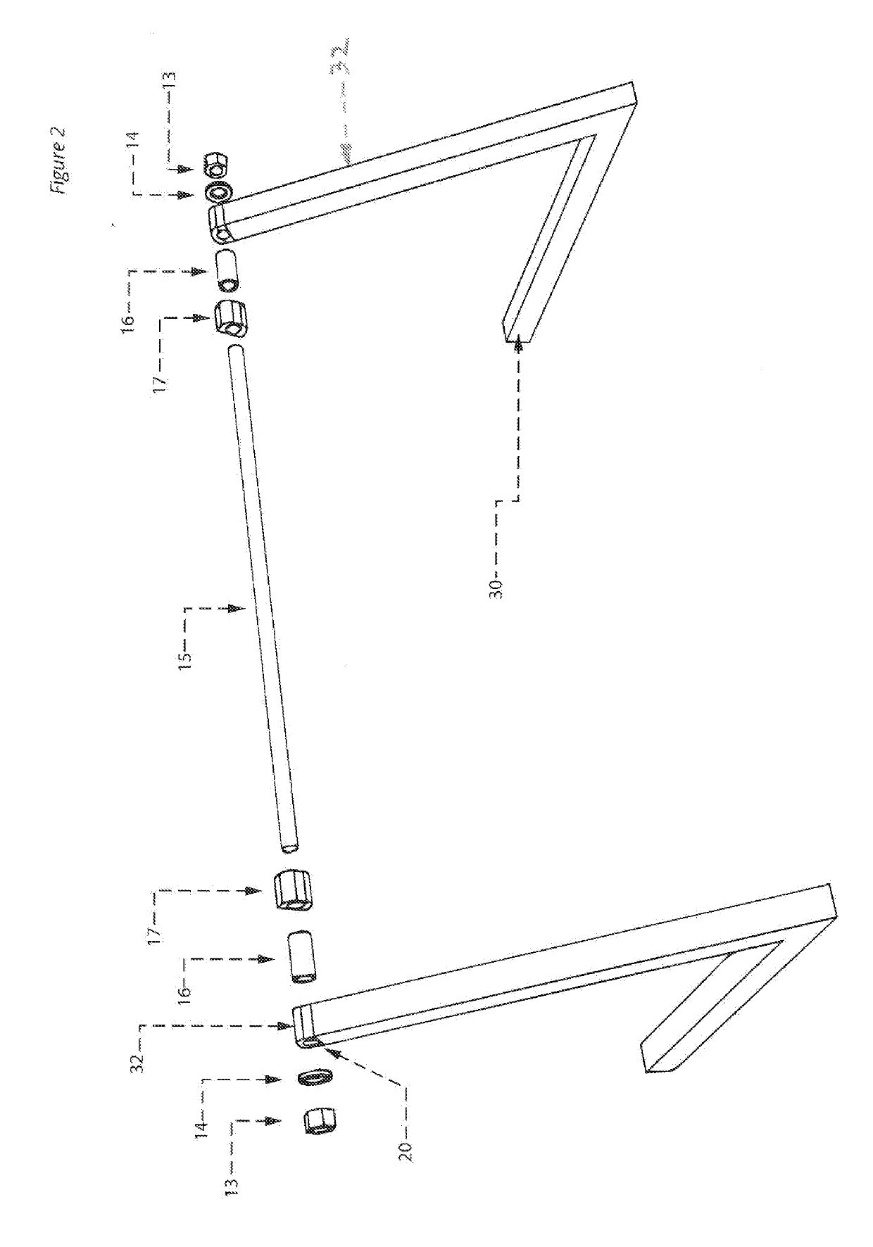 Assistive device for standing tasks