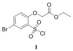 A novel sulfonyl chloride derivative, its preparation method and its application