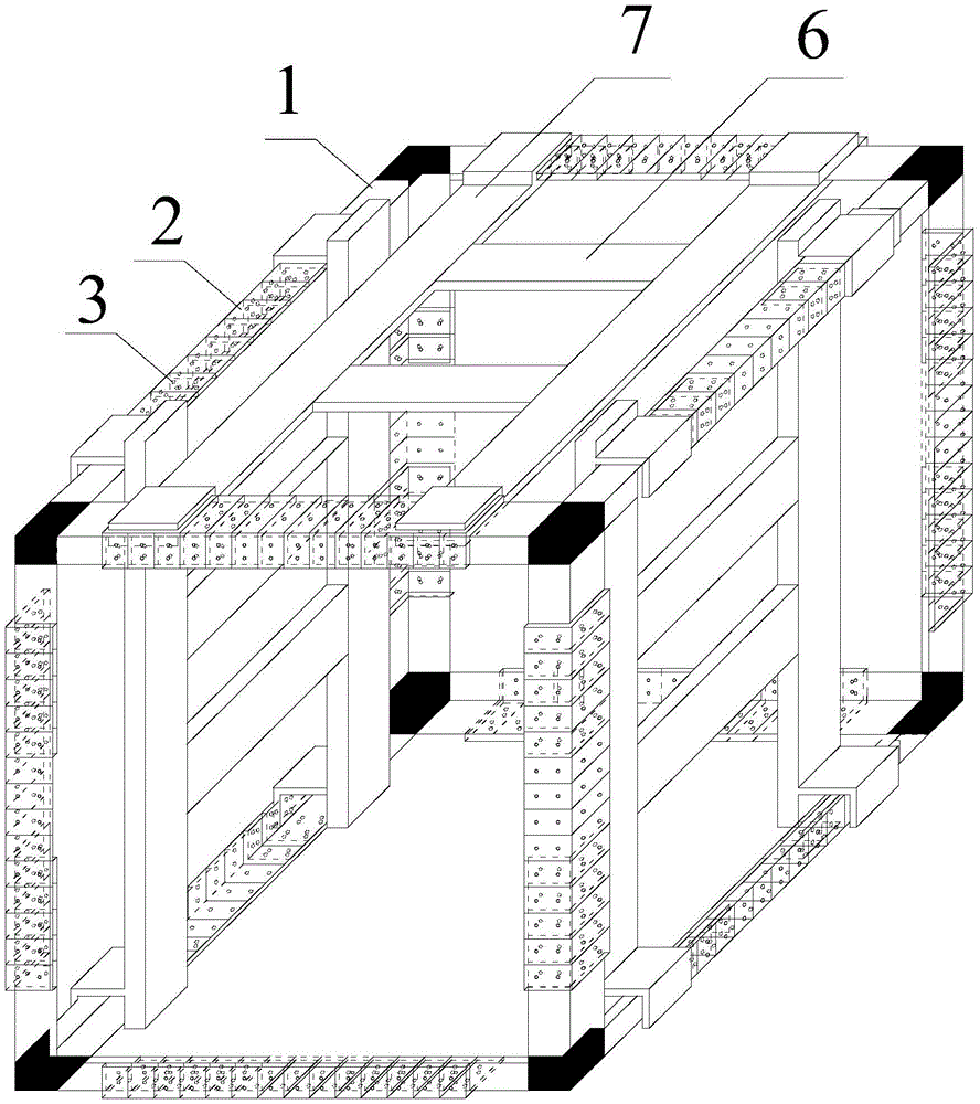 A model test device for underground engineering excavation with expansion and contraction function