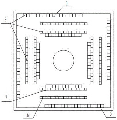 Mahjong table capable of calculating Guiyang mahjong tiles and use method thereof