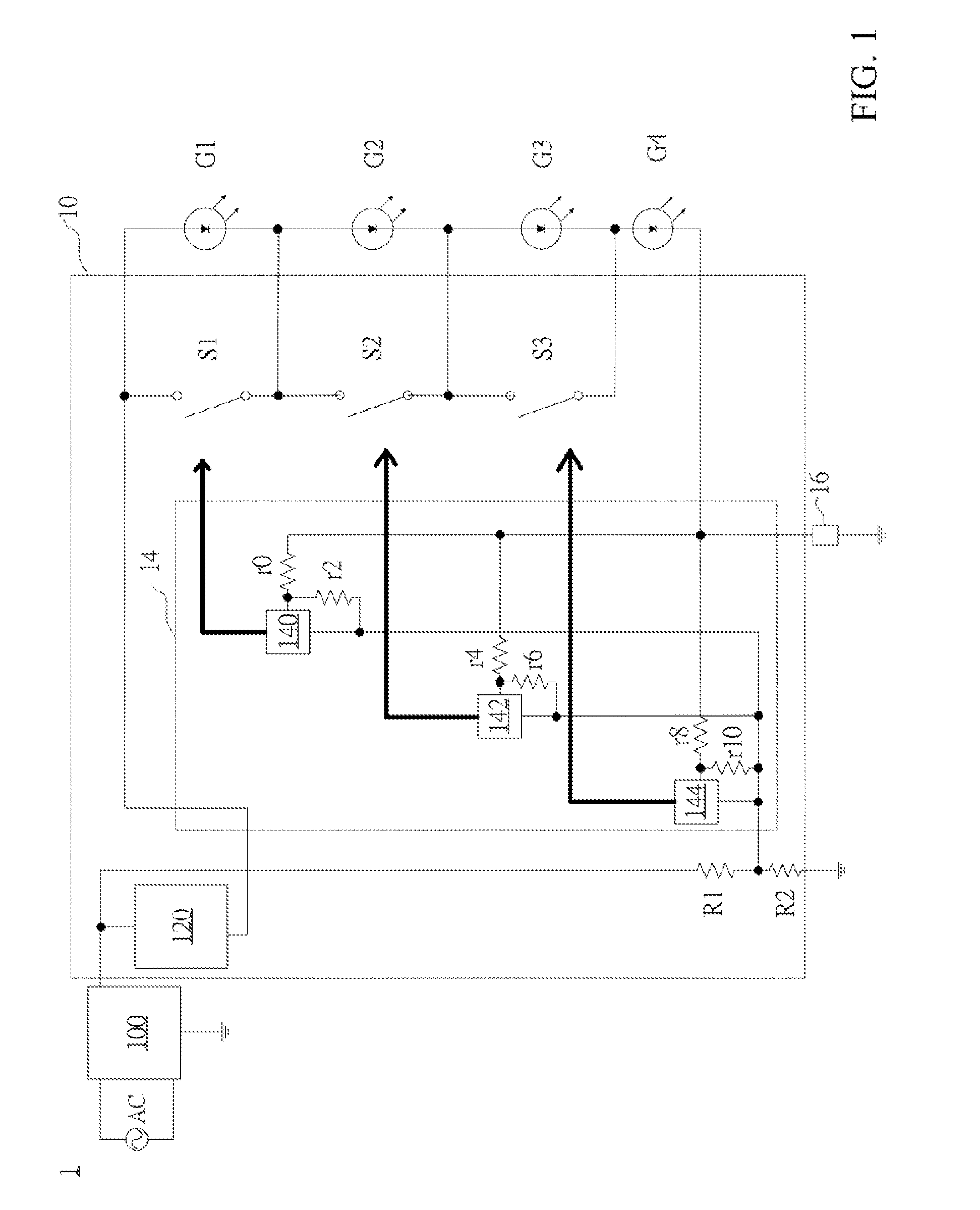 Ac-powered LED light engines, integrated circuits and illuminating apparatuses having the same