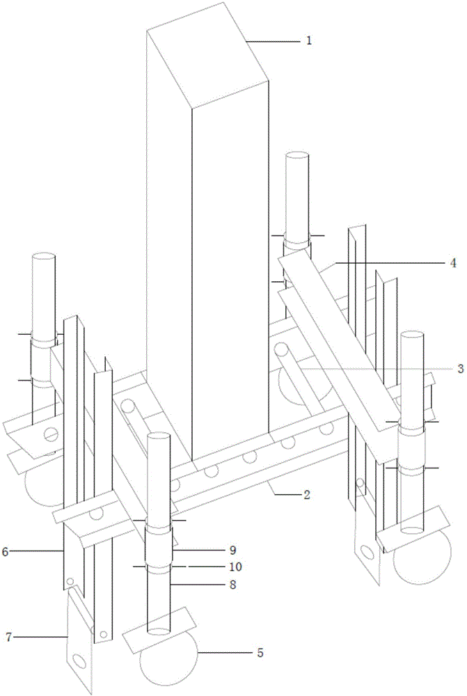 Counter force device and method used for oblique static force penetration test inside tunnel