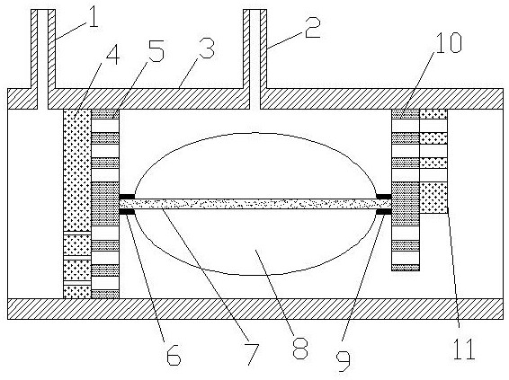 Novel balance channel flowmeter