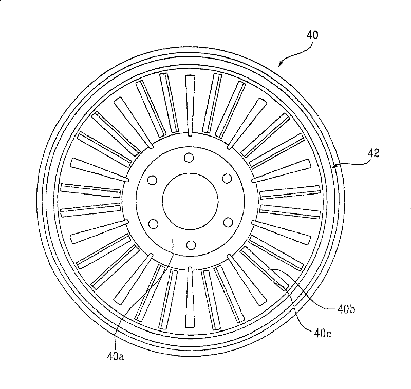 Motor of washing machine