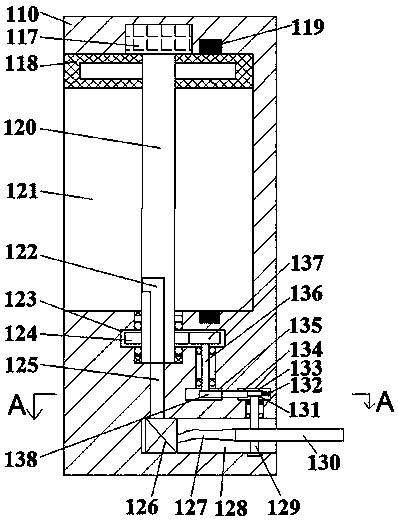 Novel papermaking pollution emission reduction device