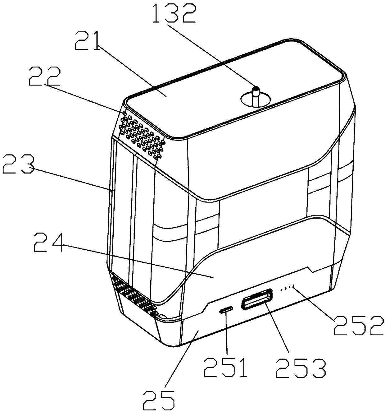 Portable oxygenerator