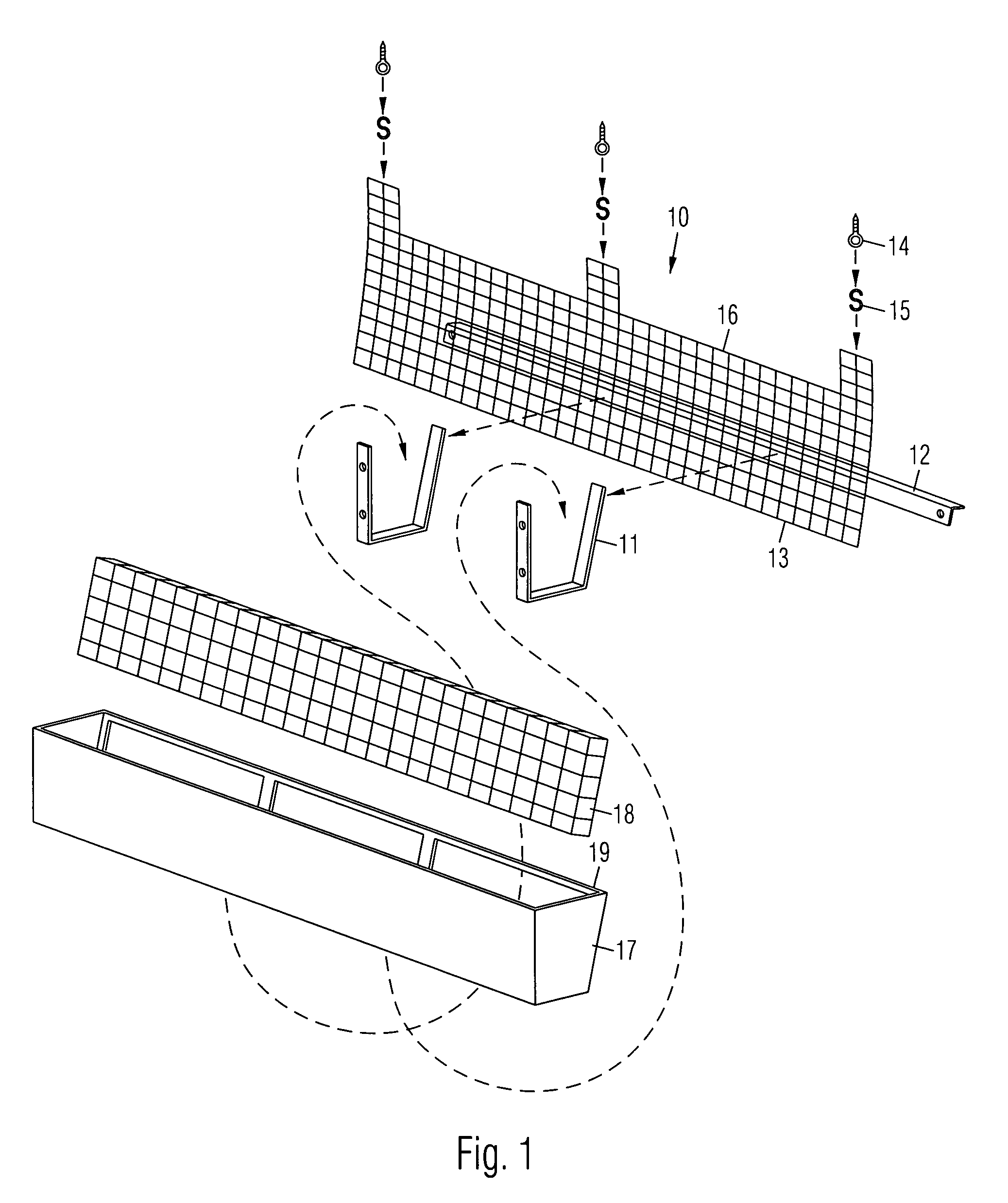 Street curb drain filter