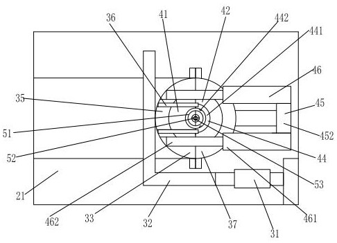 A manufacturing and processing device for transformer all-ceramic insulating bushing