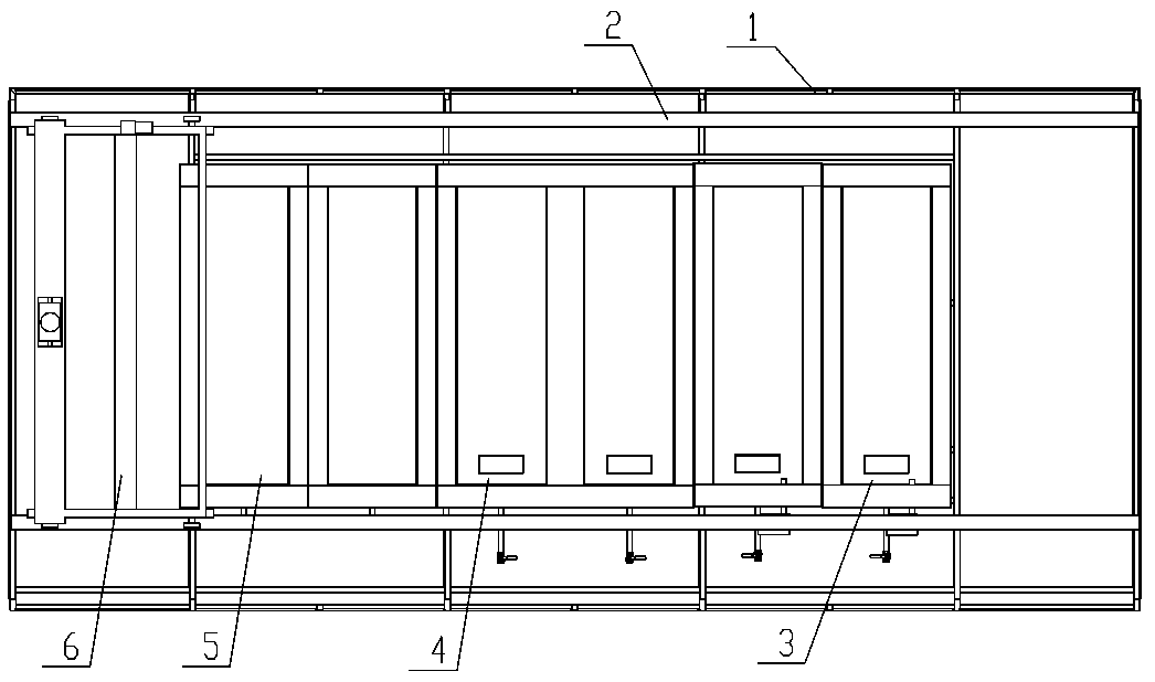 Cleaning system used for metal mask plate