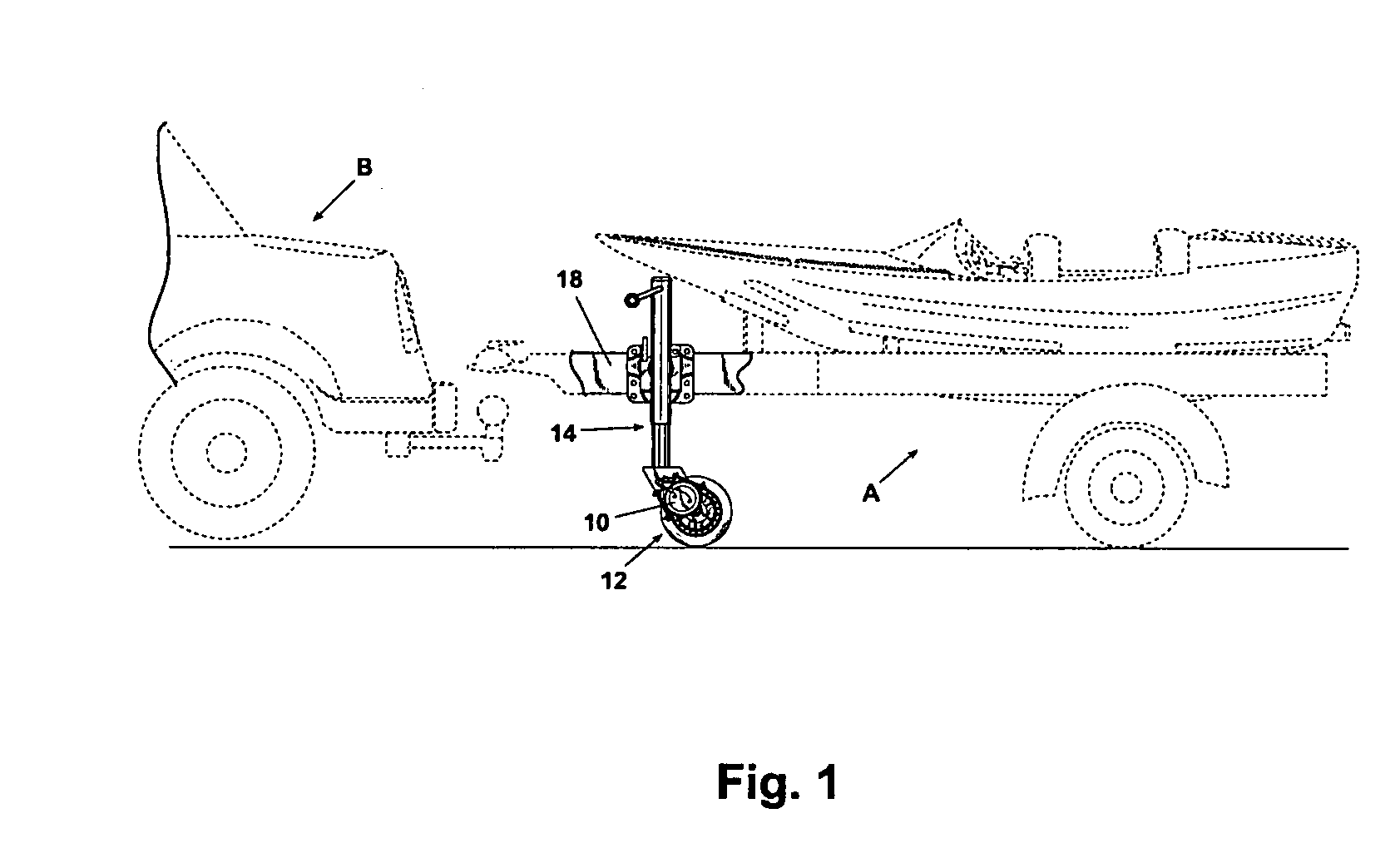 Motorized trailer wheel with direct drive and trailer incorporating same