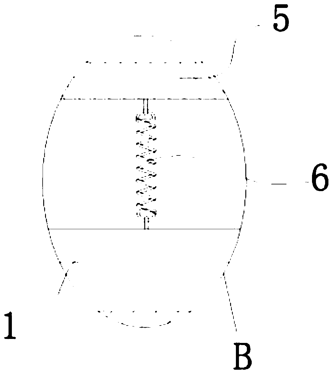 Fixing device for air duct of central air conditioner