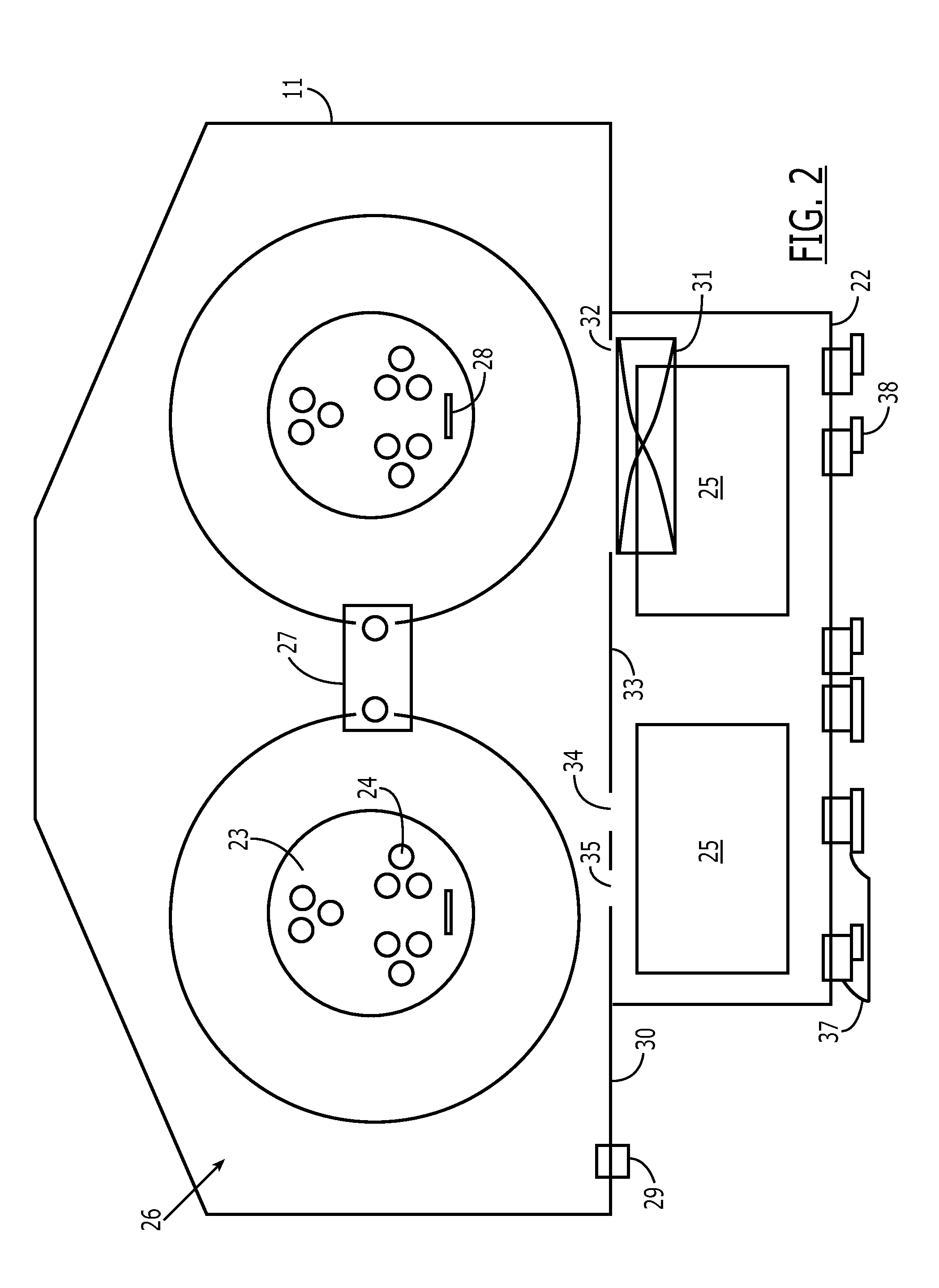 Sanitation method for disinfection of enclosed spaces