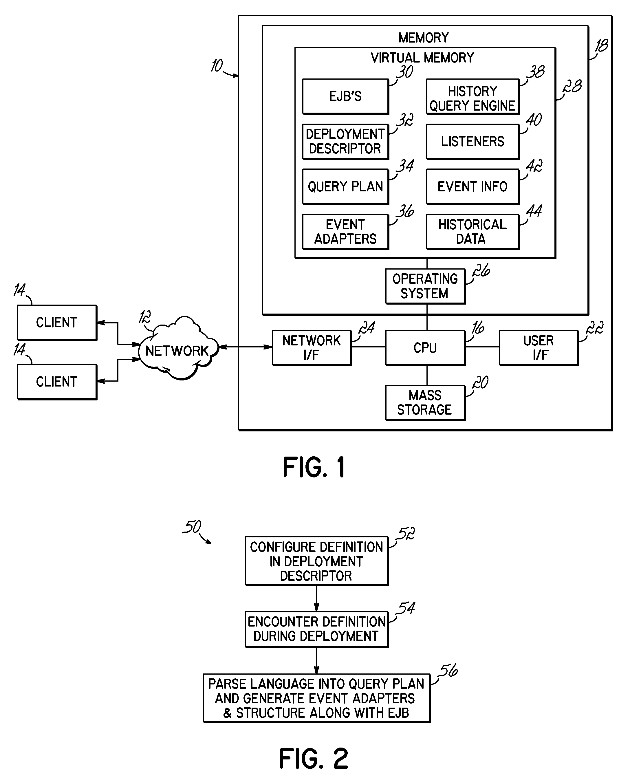 System and method for querying historical bean data