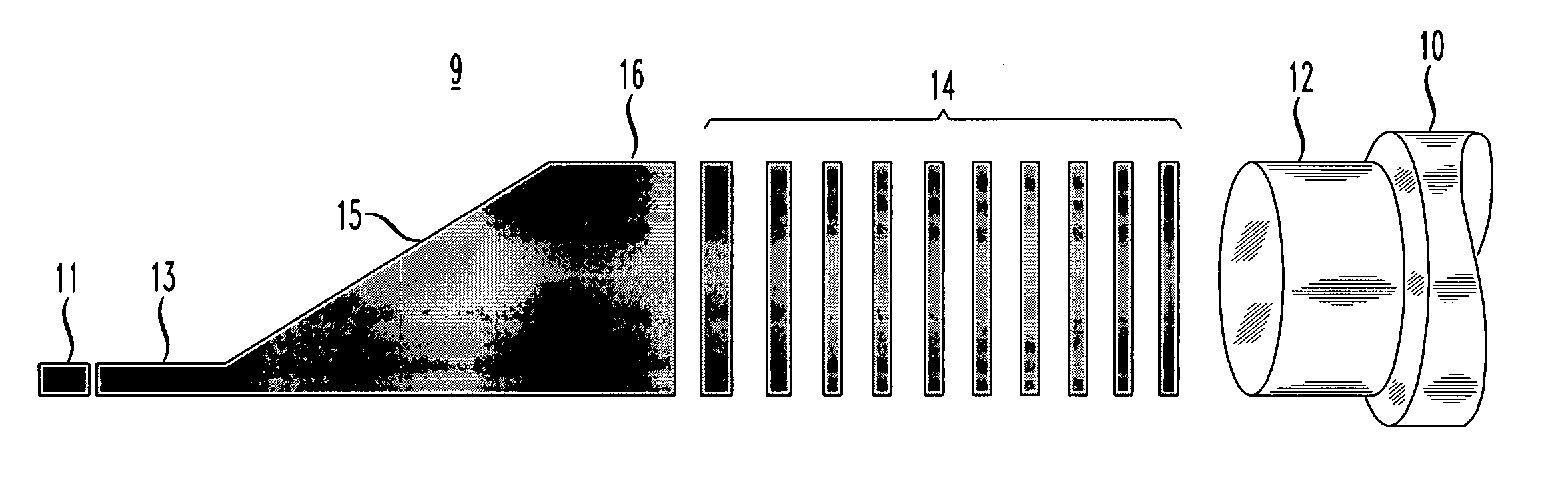 Method and apparatus for compactly coupling an optical fiber and a planar optical waveguide