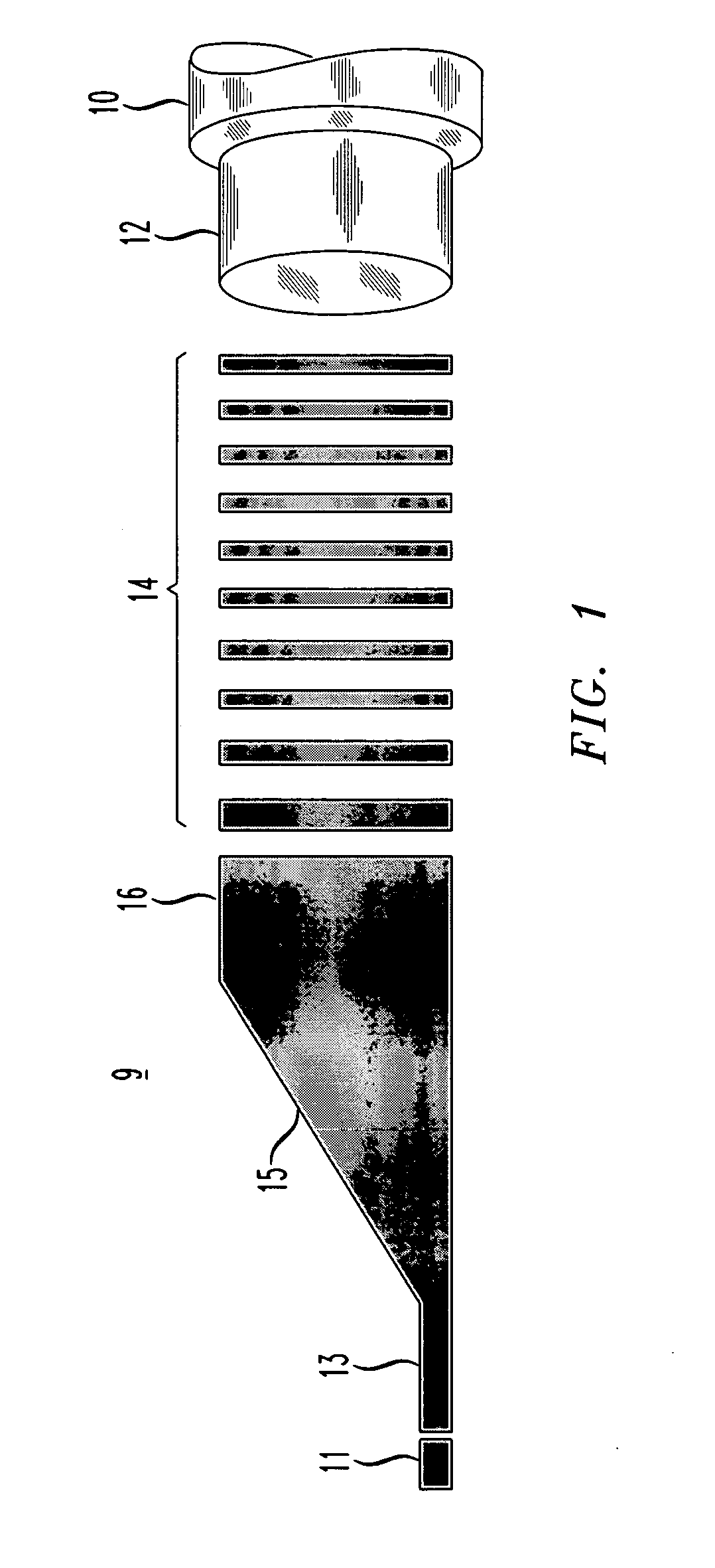 Method and apparatus for compactly coupling an optical fiber and a planar optical waveguide