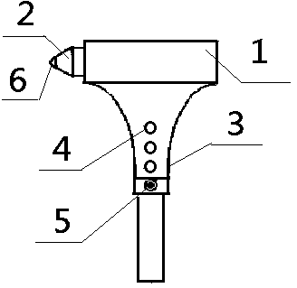 Extensible-handle multifunctional safety hammer